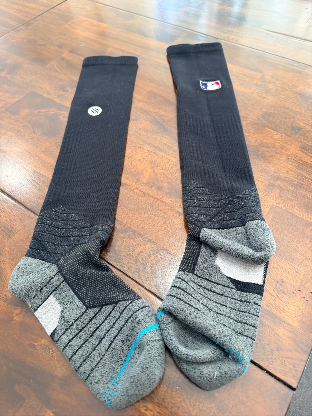 Stance Black & Gray MLB Performance Crew Socks